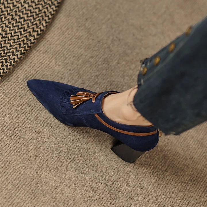 Fernanda Fringe Tassel Pumps