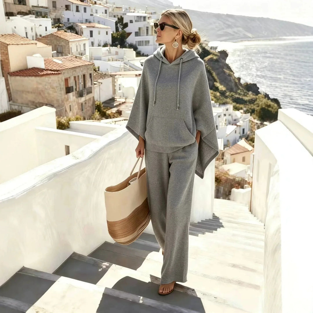 Elara Relaxed Hooded Two-Piece Set