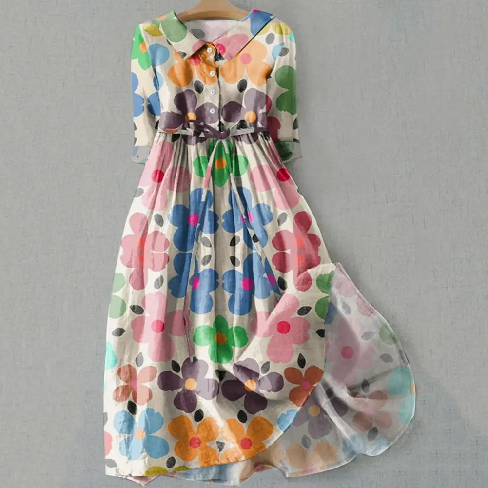 Cosima Floral Midi Dress
