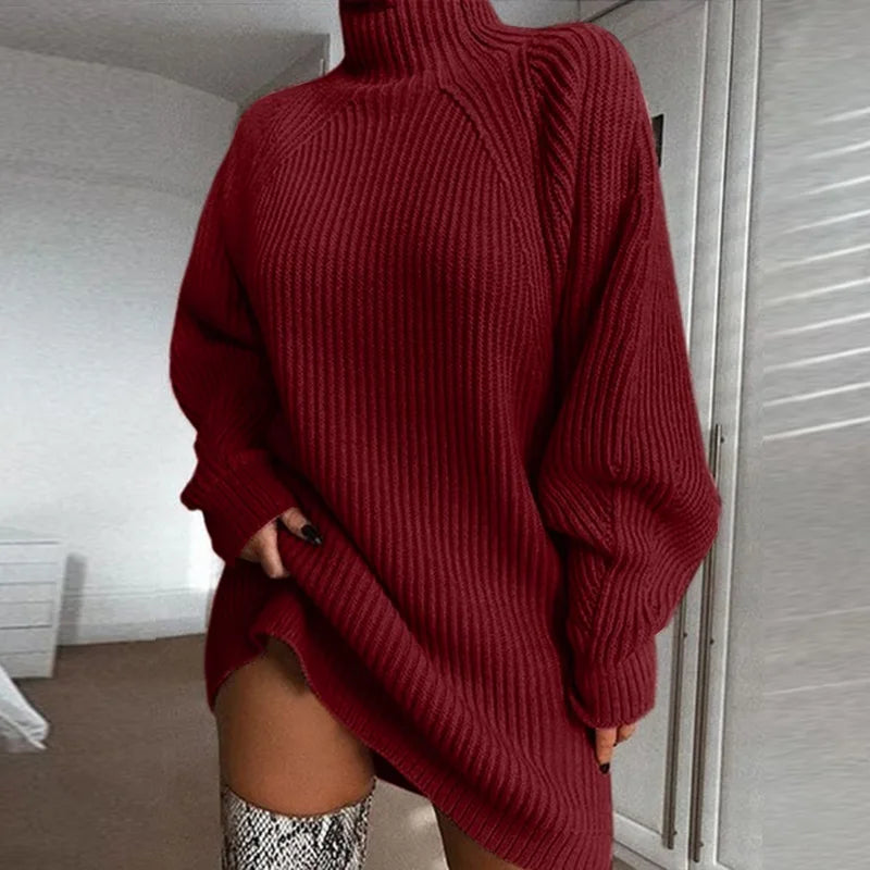 Ivy Oversized Knit Sweater Dress