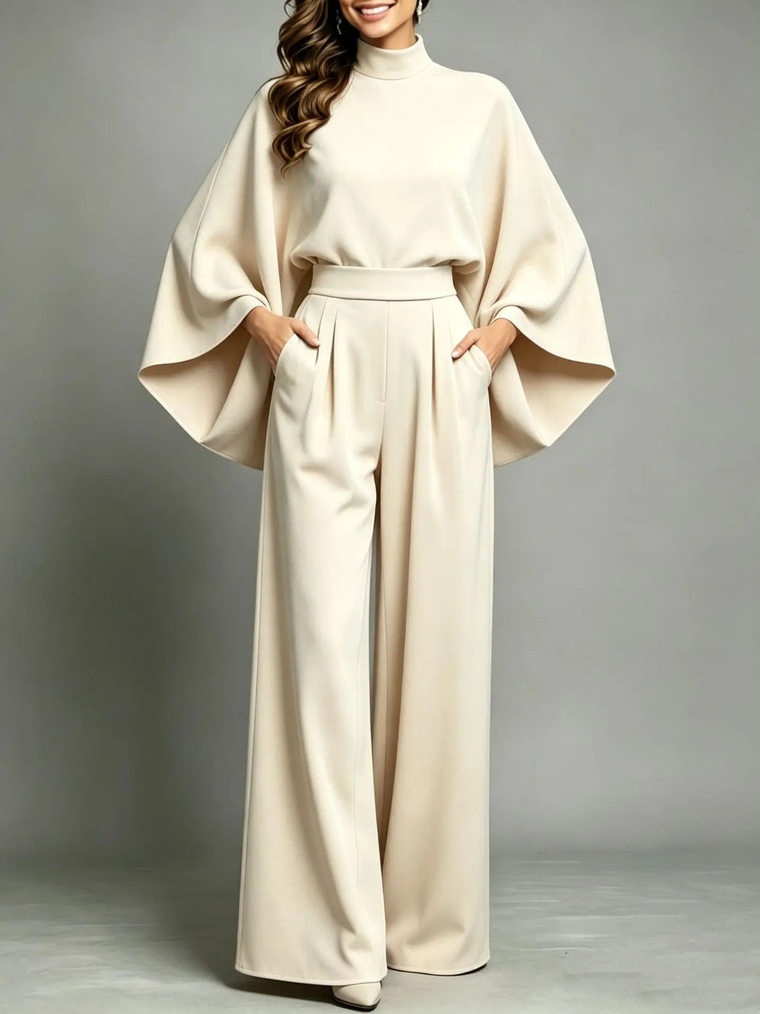 Verena Formal Cape Sleeve Set