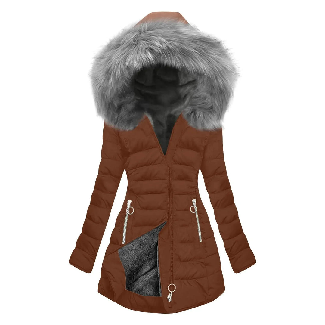 Annabel Hooded Quilted Jacket
