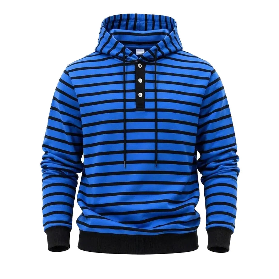 Barlow Button Placket Hoodie