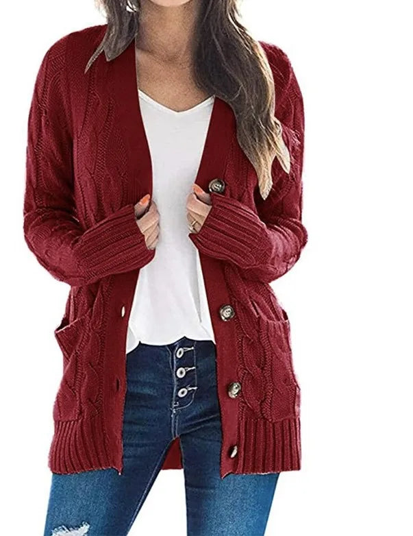 Briallen Cable Knit Cardigan