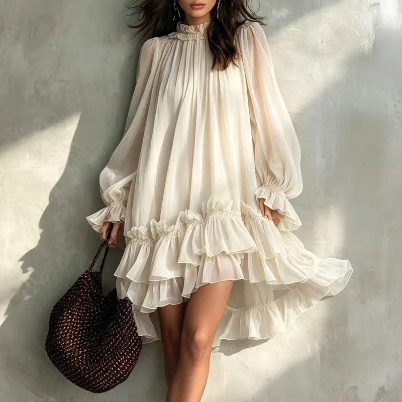 Simone Tiered Ruffle Mini Dress