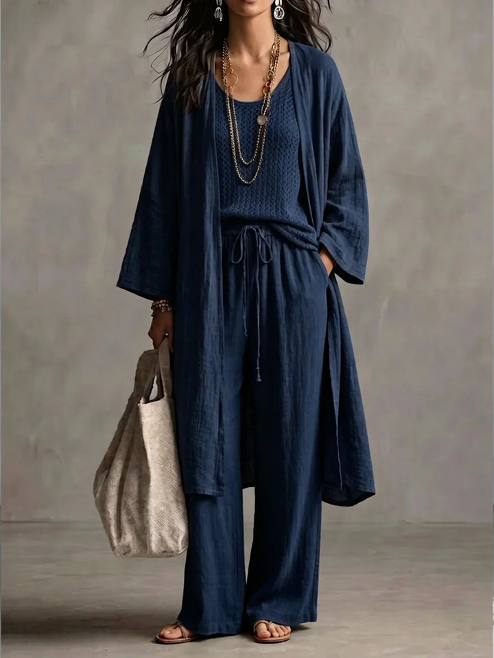 Simone Wide Leg Two Piece Set