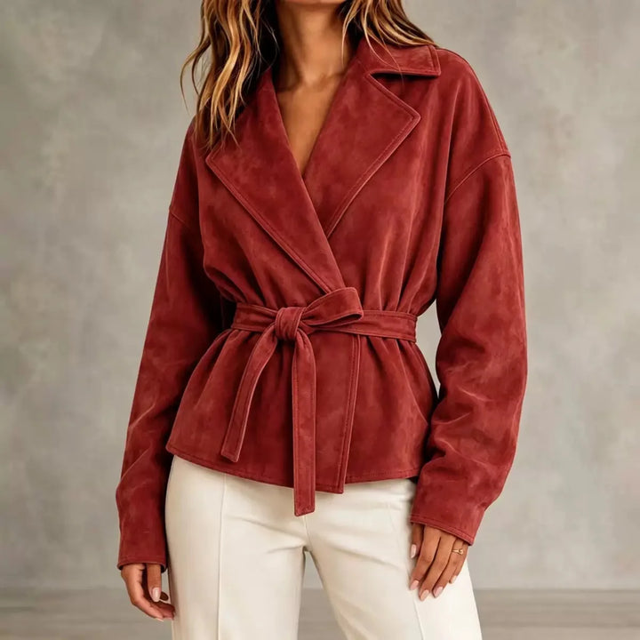 Amaris Lapel Wrap Jacket