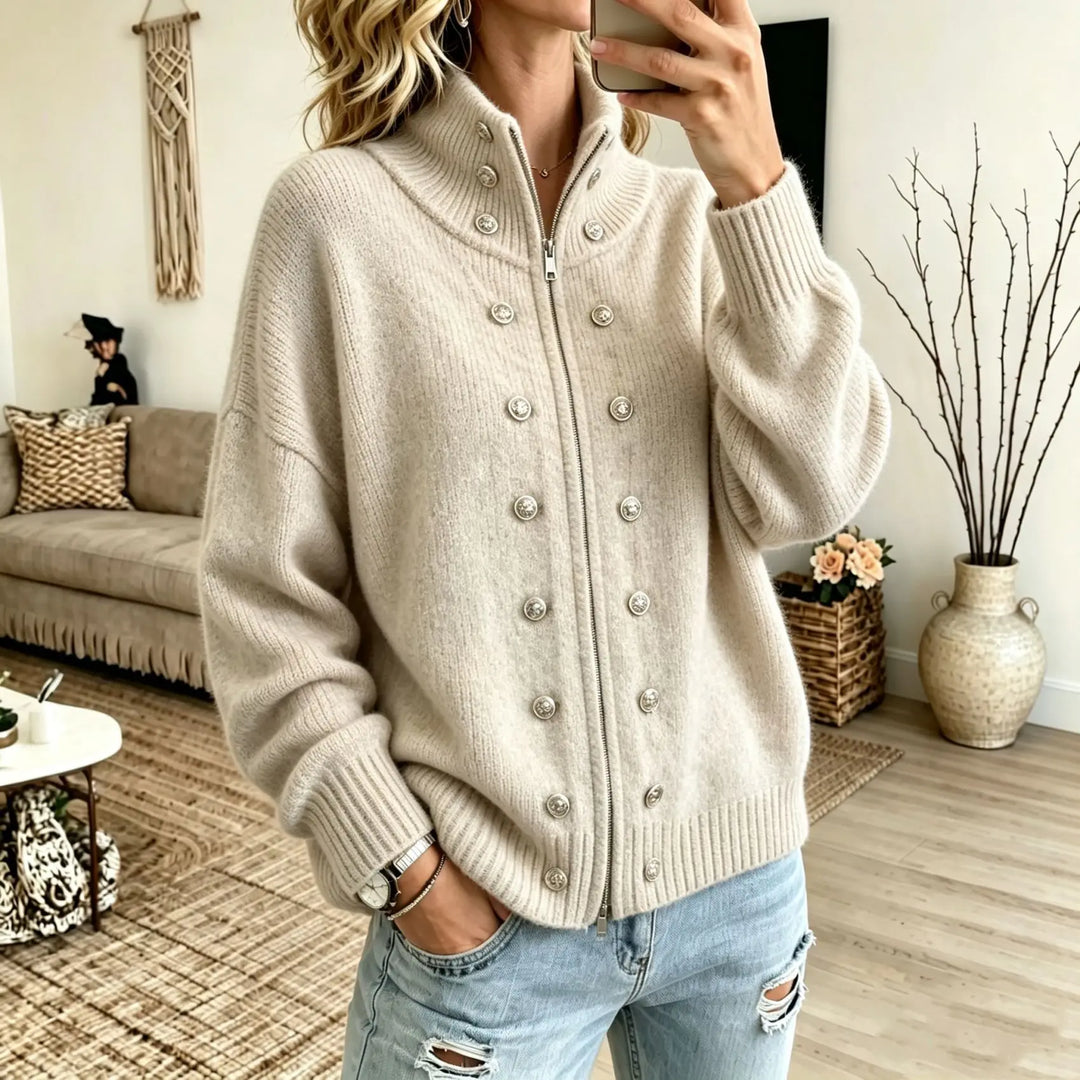 Guinevere Button Front Cardigan