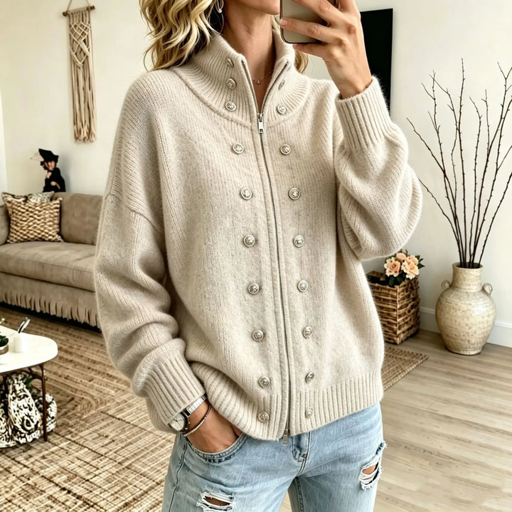 Guinevere Button Front Cardigan