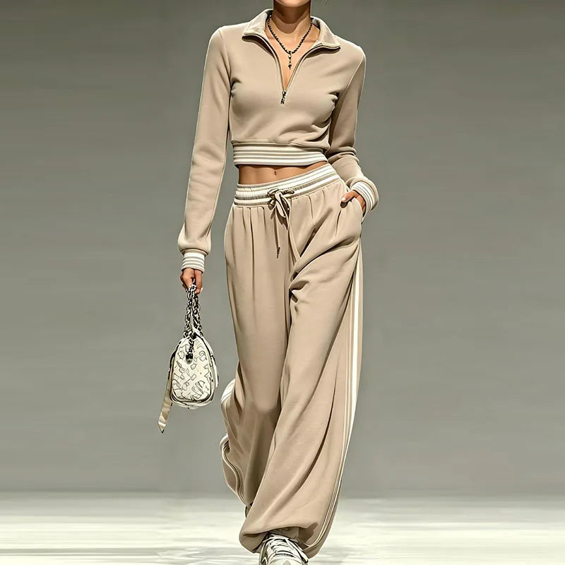 Audrey Relaxed Zip Activewear Set