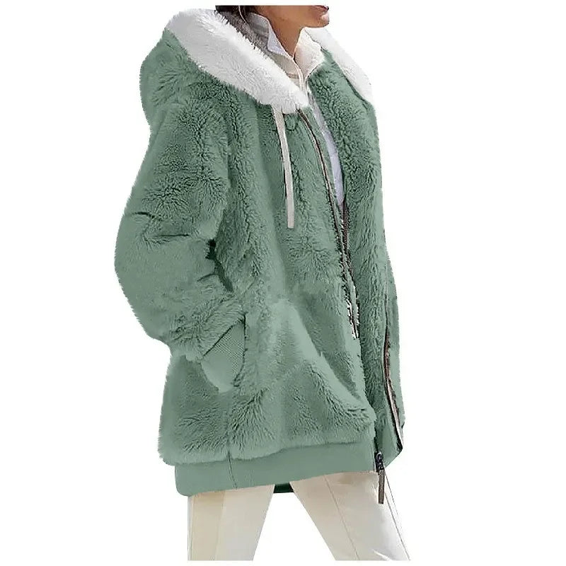 Helena Shearling Plush Jacket