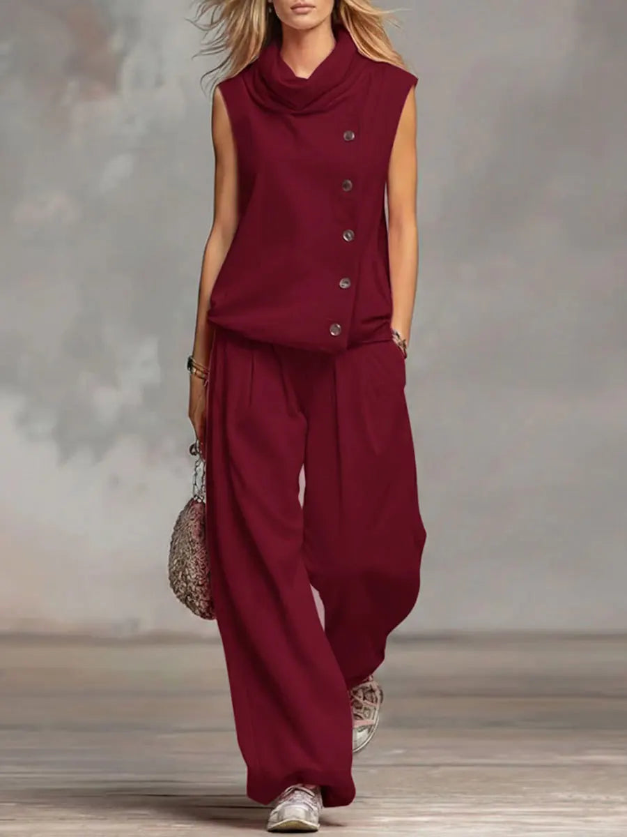 Fiorina Cowl Neck Lounge Set