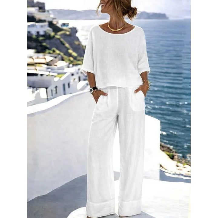 Evalina Summer Vacay Co-Ord Set