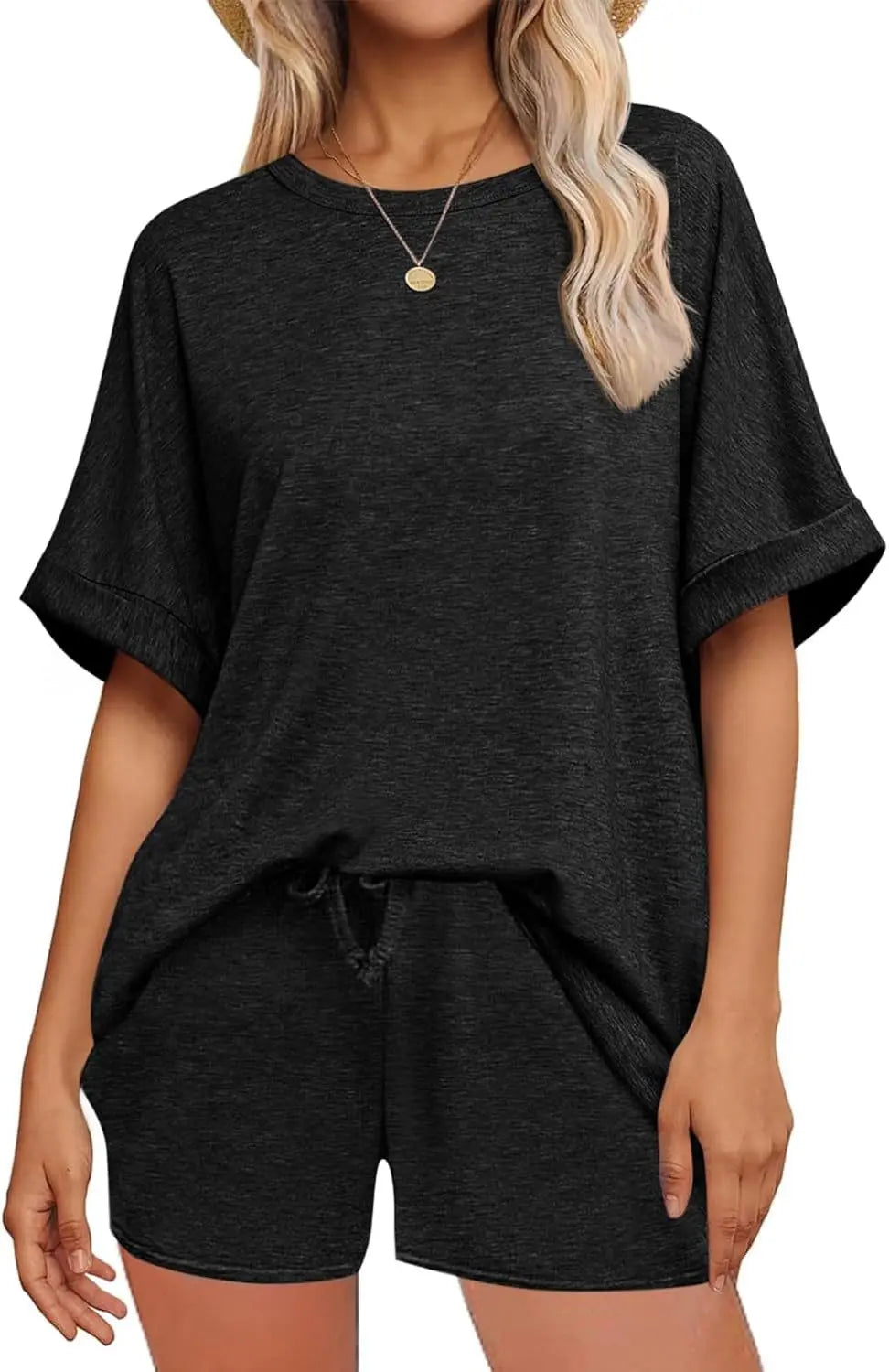 Cassidy Casual Lounge Shorts Set