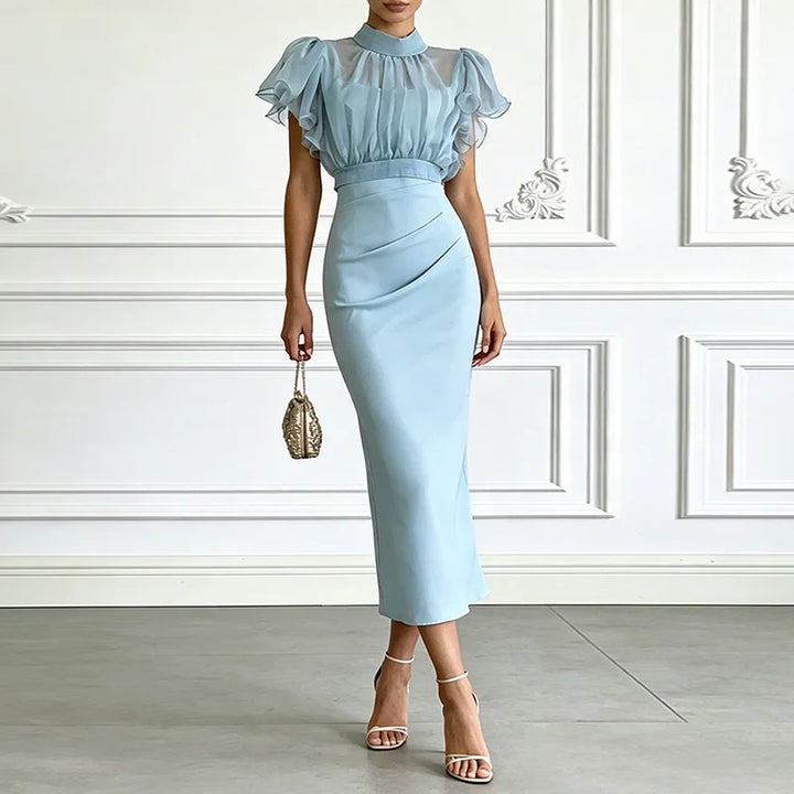 Claire Figure Flattering Midi Dress