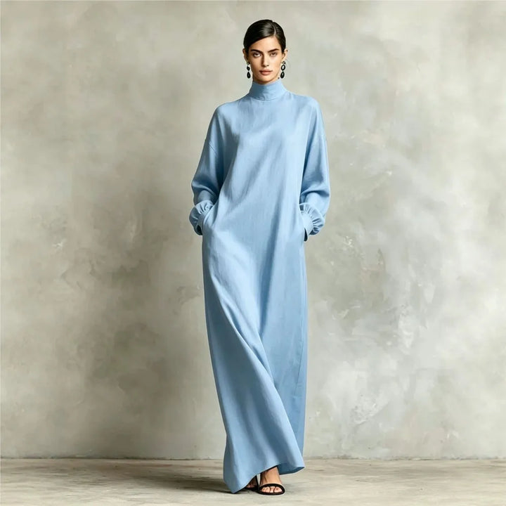 Lucia Turtleneck Maxi Dress