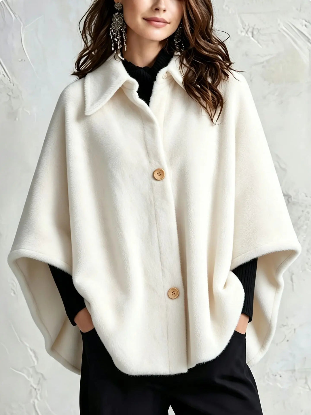 Isabeau Batwing Cape Jacket