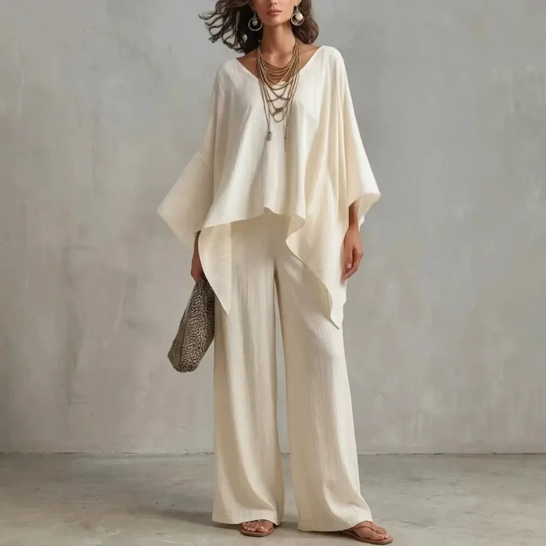 Yelena Relaxed Flowy Wide Leg Set