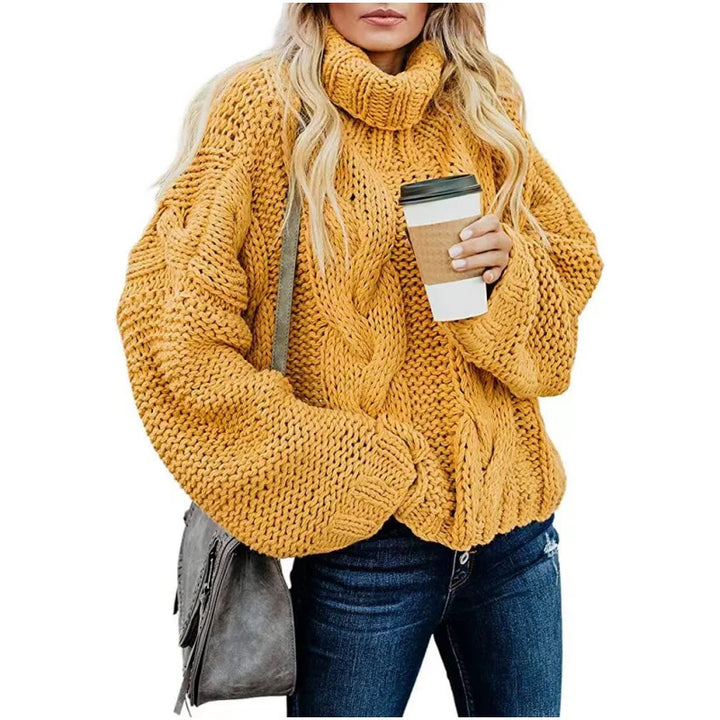 Windham Cable Knit Turtleneck Sweater