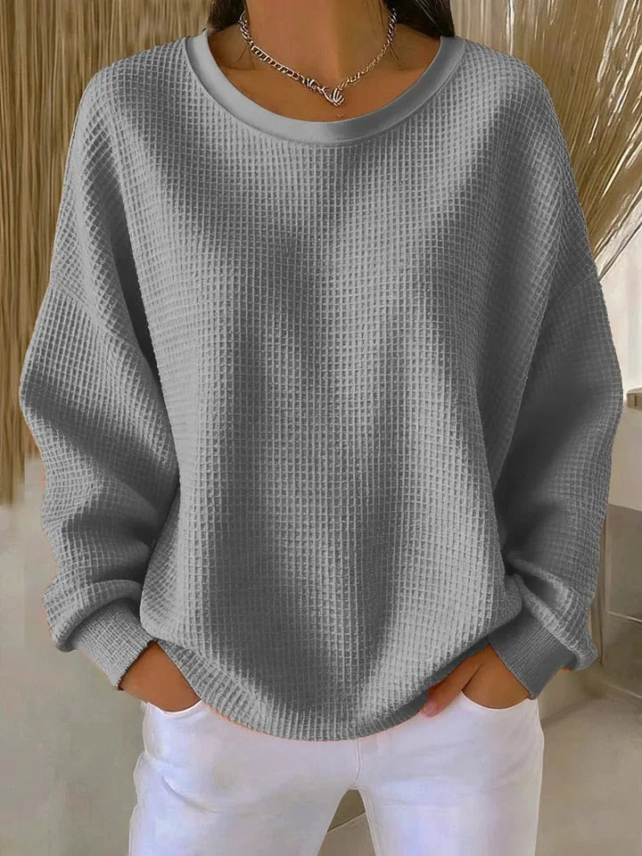 Marigold Waffle Knit Top
