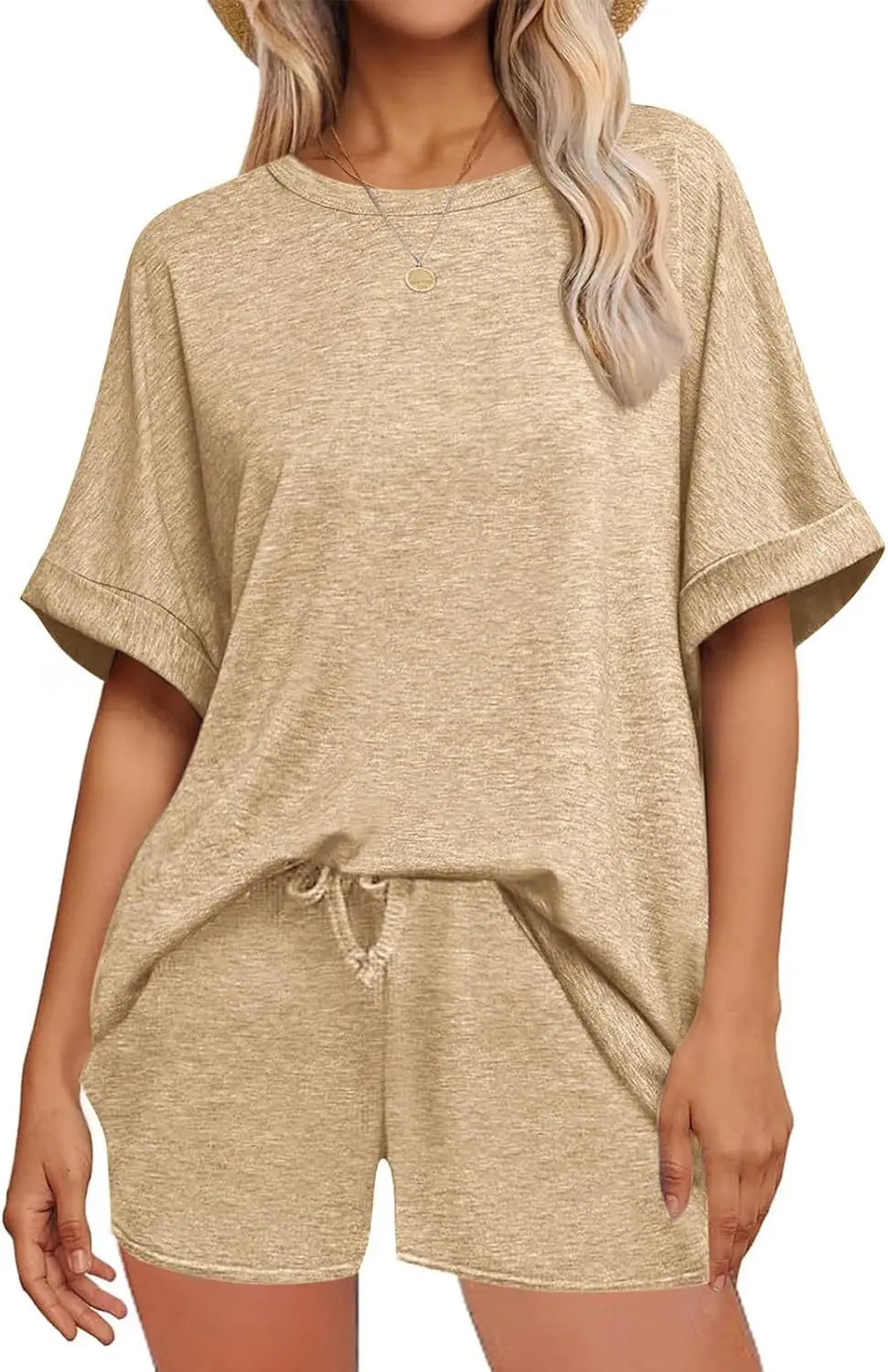 Cassidy Casual Lounge Shorts Set