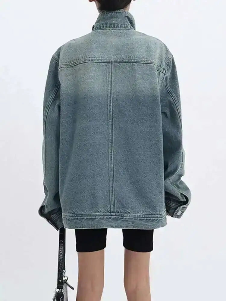 Kaylee Oversized Denim Jacket