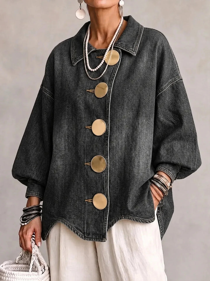 Marnie Button Front Denim Jacket