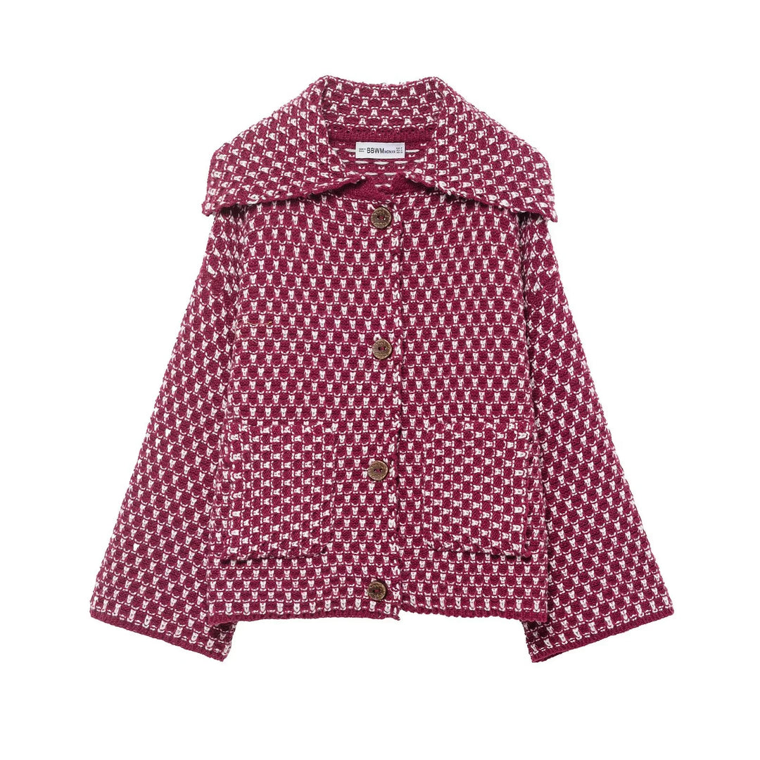 Hannelore Foldover Collar Jacket