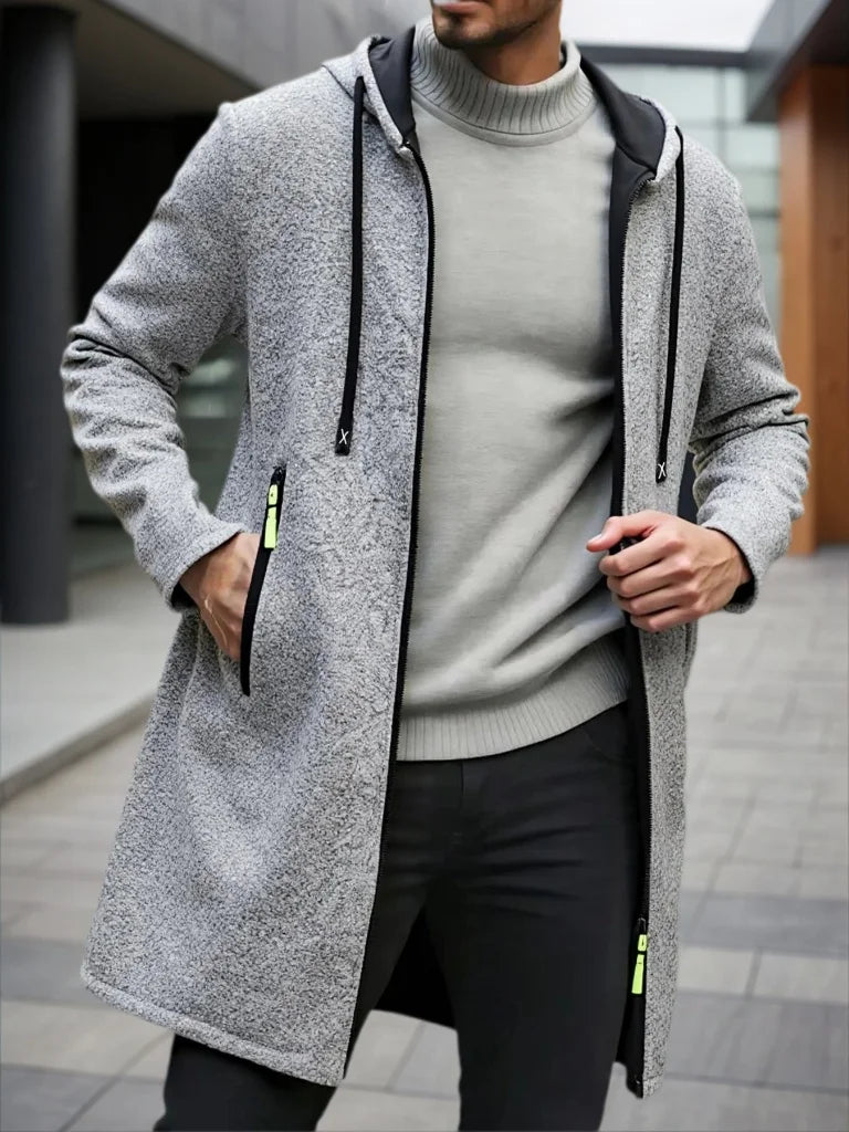 Garrison Zip Front Fleece Coat