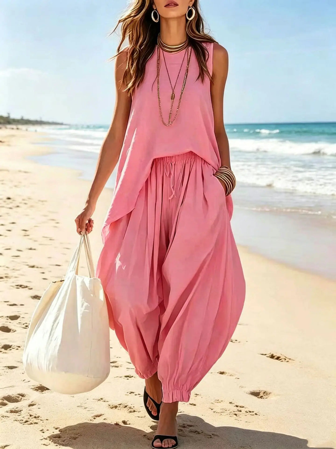 Harper Loose Lantern Two-Piece Set
