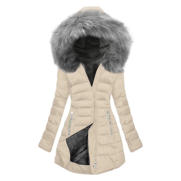 Annabel Hooded Quilted Jacket