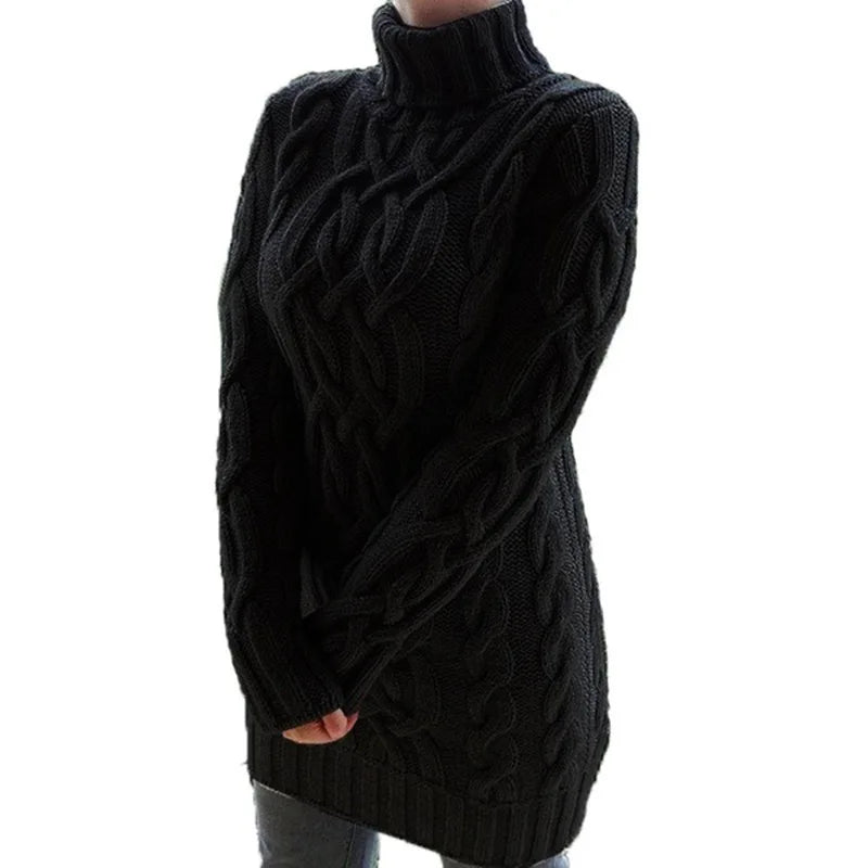 Thalassa Cable Knit Sweater Dress