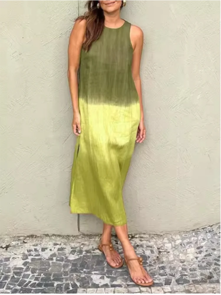 Liora Gradient Relaxed Midi Dress