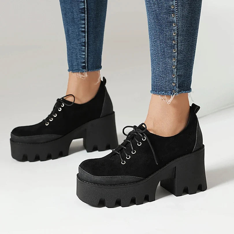 Marisette Platform Lace-Up Shoe