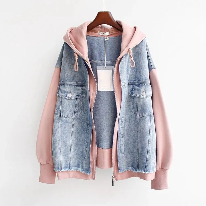 Josselyn Hooded Denim Jacket