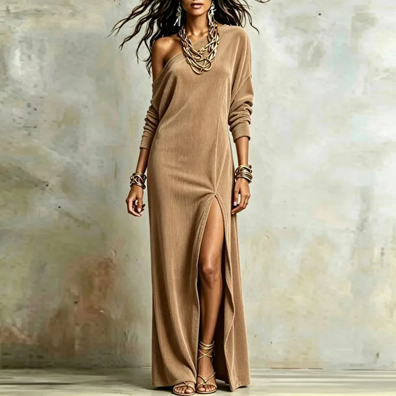 Camille Off Shoulder Maxi Dress