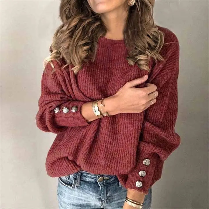 Marlow Button Cuff Sweater