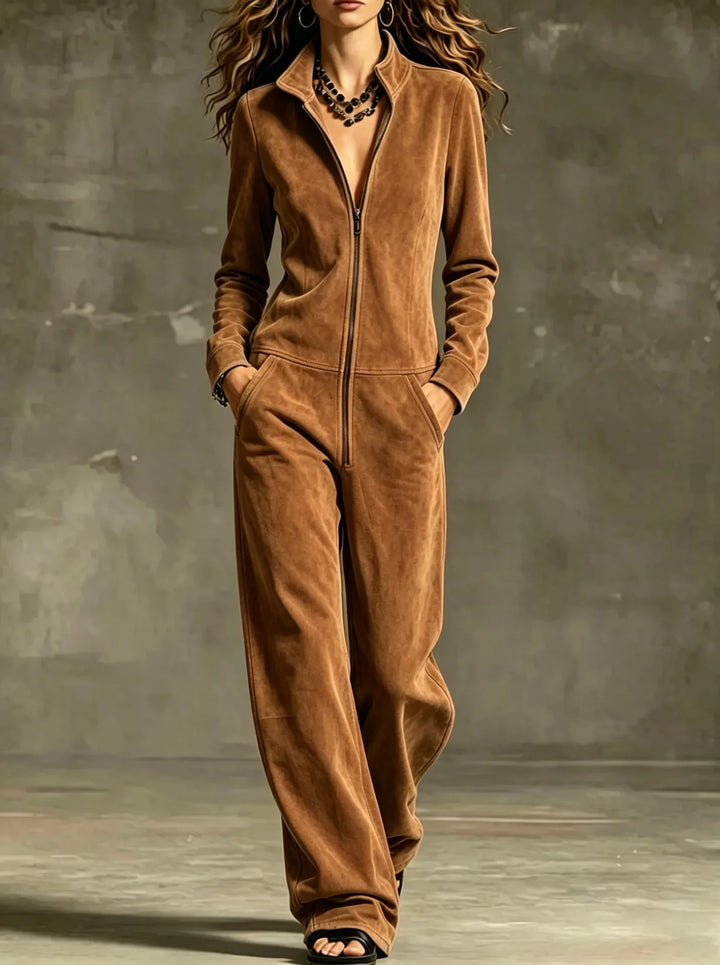 Adaira Front Zip Jumpsuit