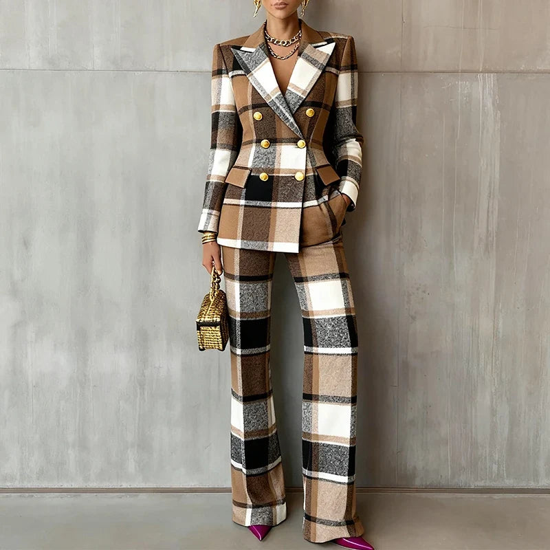 Wren Double Breasted Pantsuit