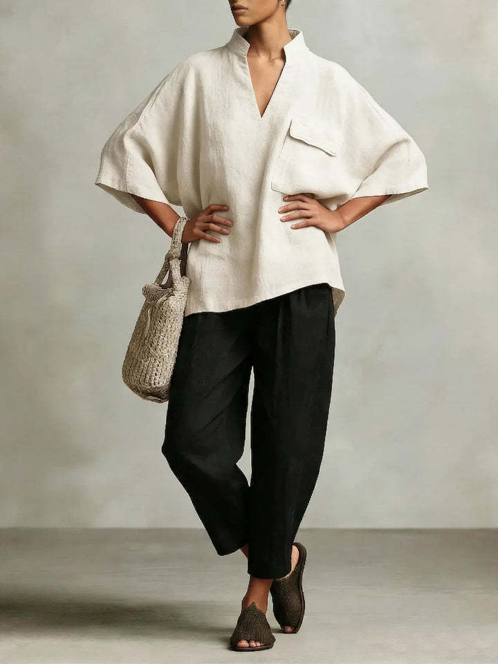 Monica Poncho Co-Ord Set