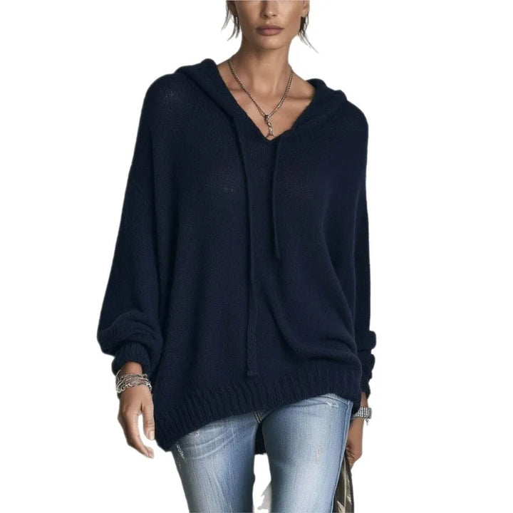 Elodie Drawstring Hood Sweater