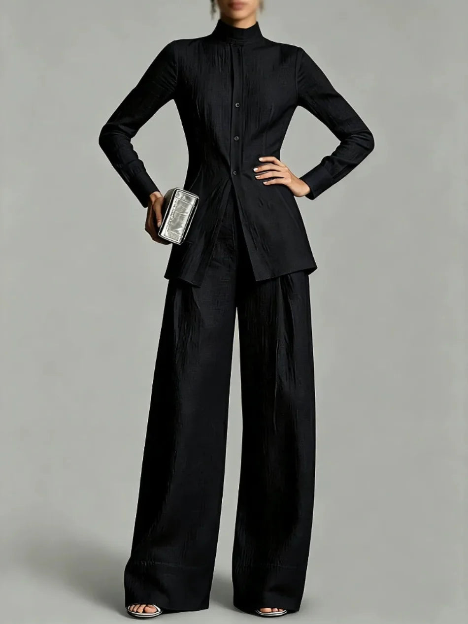 Elowen Peplum Two-Piece Set