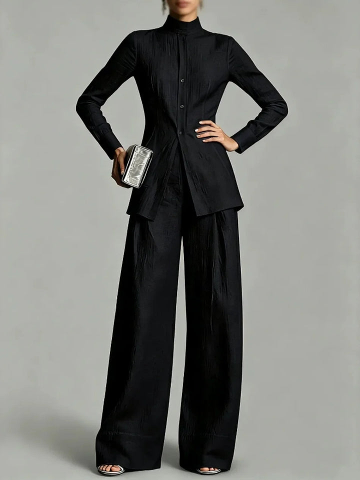 Elowen Peplum Two-Piece Set