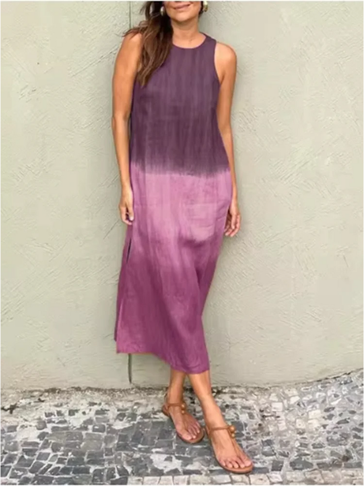 Liora Gradient Relaxed Midi Dress