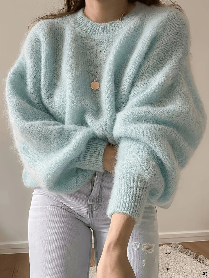 Junia Fuzzy Knit Pullover