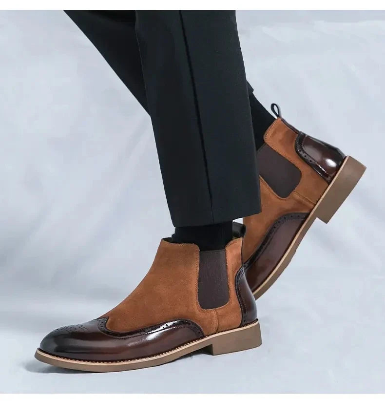 Emory Wingtip Chelsea Boot