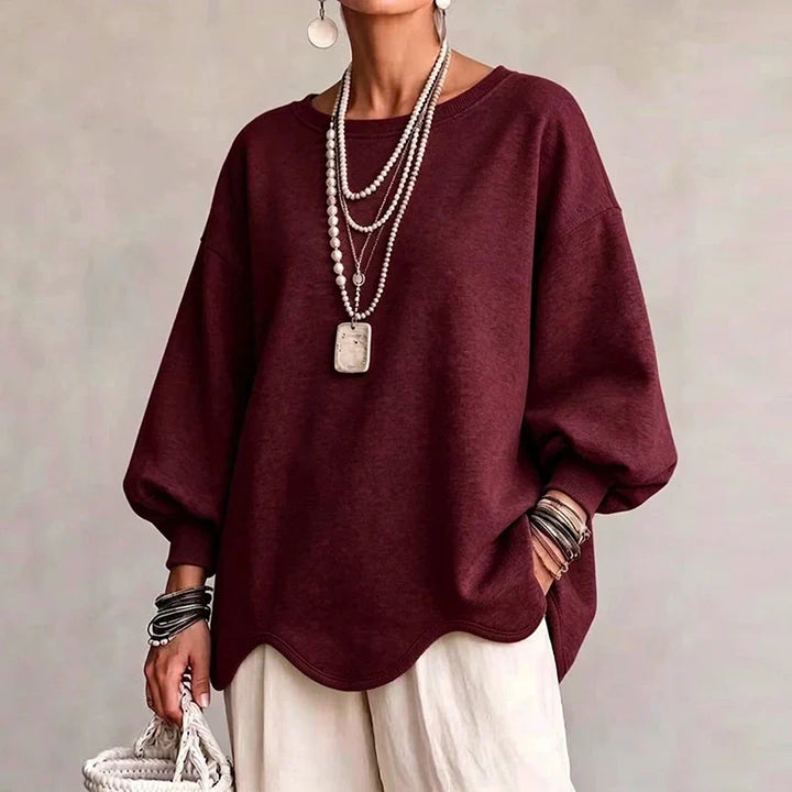 Marielle Dropped Shoulder Pullover