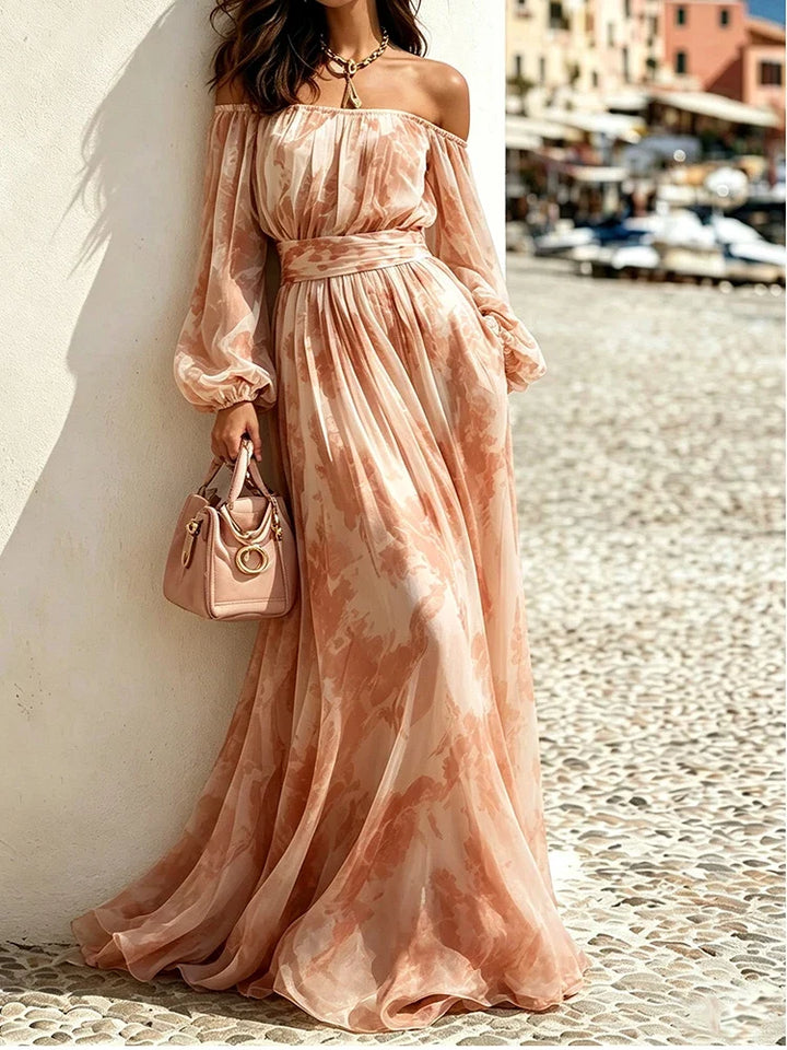 Talia Off Shoulder Maxi Dress