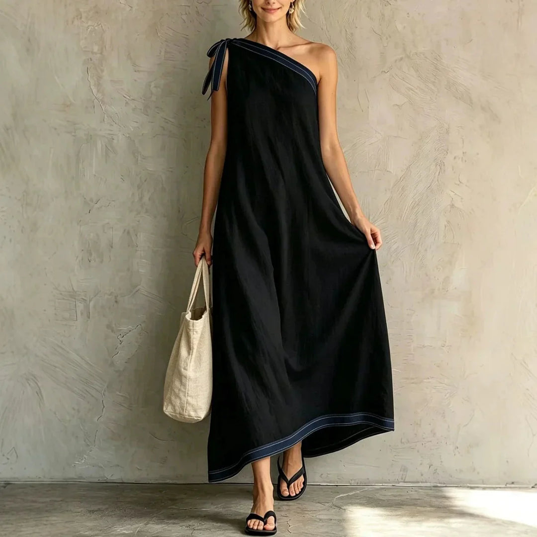 Liliana One Shoulder Maxi Dress