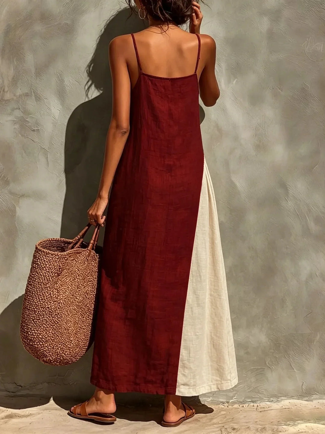 Erline Relaxed Linen Maxi Dress